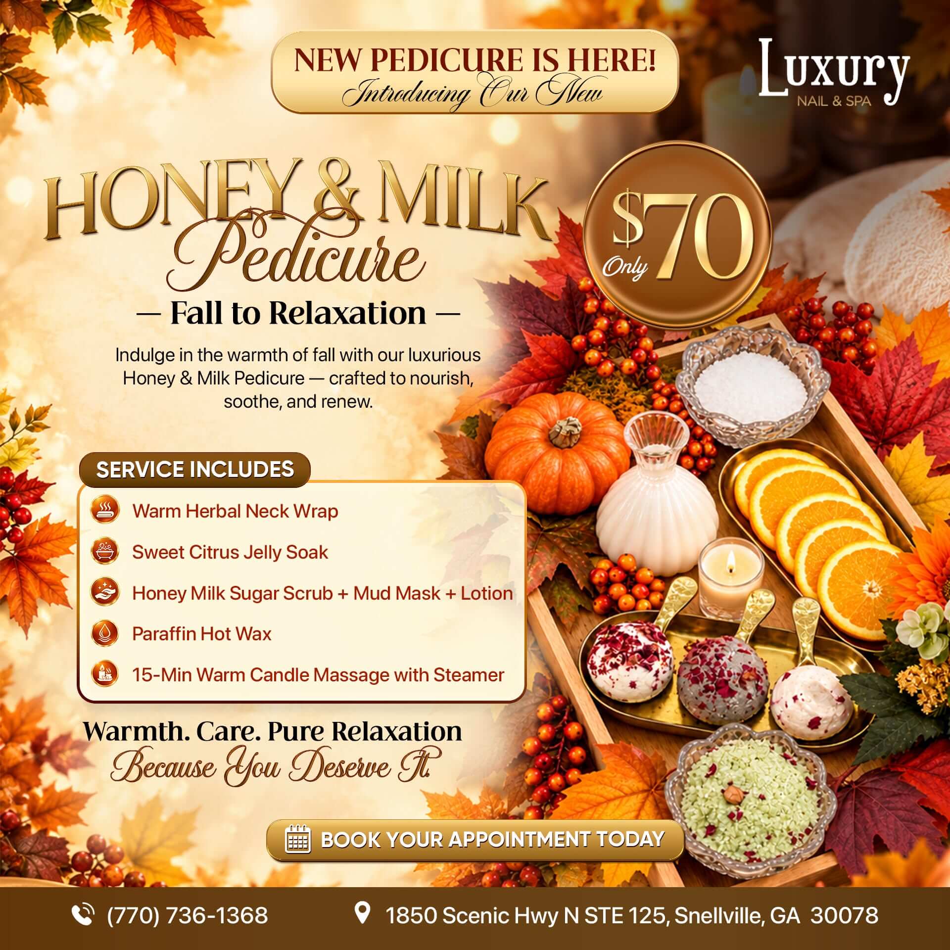 🌟 Luxury Nail & Spa - Promotion 🌟